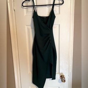 Pretty little thing dress with slit, size s/US 6